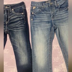 Boys 14 Salvage Buckle Jean gently used